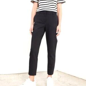 Elle Black Cropped Dress Pants Women's Size 12